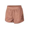 Однотонные прямые шорты для йоги и фитнеса, женские шорты розового цвета AQ5646-605
