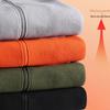 Men's Plus Size Thick Fleece Hooded Jacket - Extra Warm and Composite Design