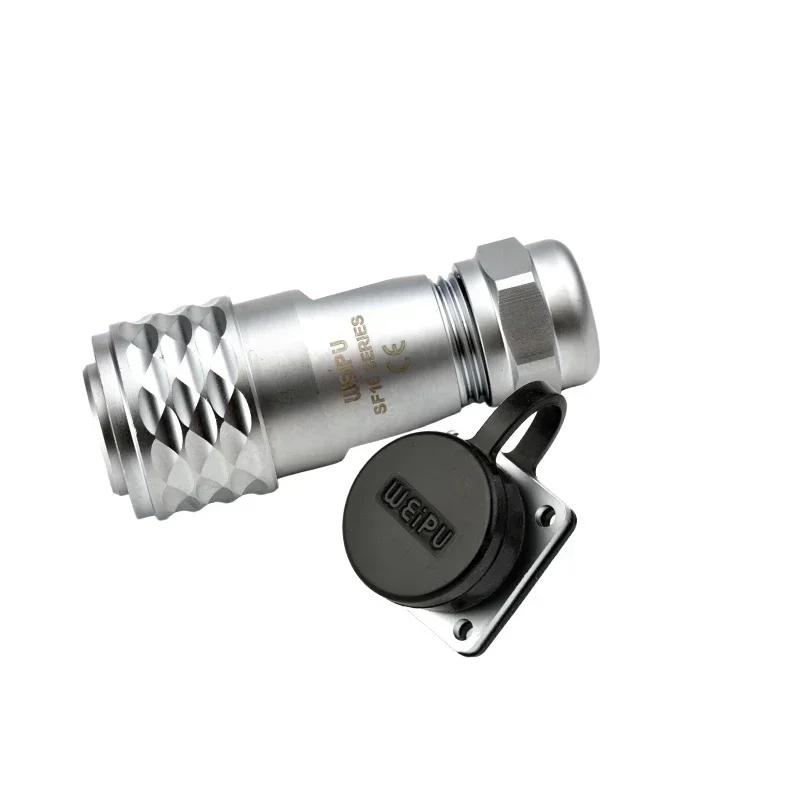 WEIPU SF16 SF1610/S SF1613 Industrial Waterproof IP67 Electrical Connector M16 2 3 4 5 7 9 10Pin Adapter Female Plug Male Socket