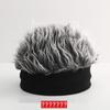 Retro Plush Brimless Knit Hat - Men's Autumn/Winter Trend