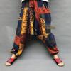 Непальские шаровары унисекс с широким шаговым швом Dongba, этнический стиль, тайские хлопковые танцевальные брюки, большой размер