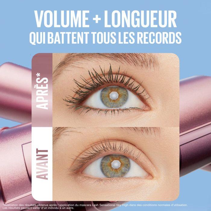 Maybelline New York Тушь для ресниц Sky High Зеленая Высота