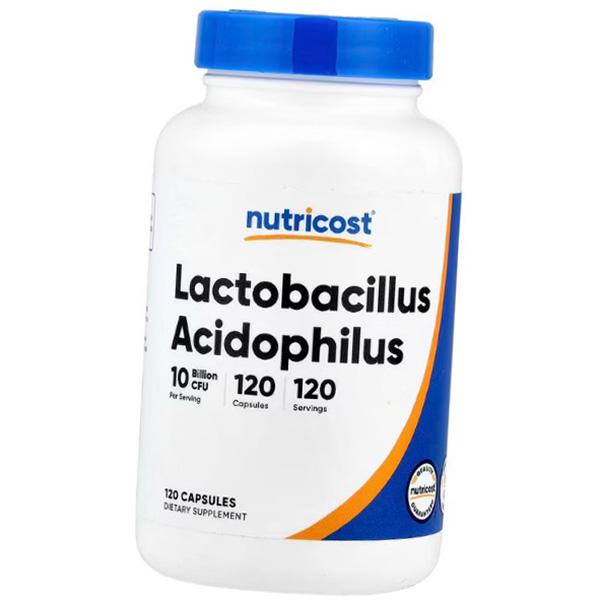 Acidophilus Lactobacilli, Lactobacillus Acidophilus 10 Billion, Nutricost 120caps (69647013)