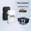 Invisible Portable Laptop Stand 1 Pair Mini Folding Notebook Leg Holder Adjustable Height Non-slip Bracket for Work Gaming Travel
