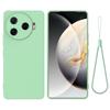 Для TECNO Camon 30 Pro 5G чехол жидкий силиконовый защитный чехол для телефона с ремешком