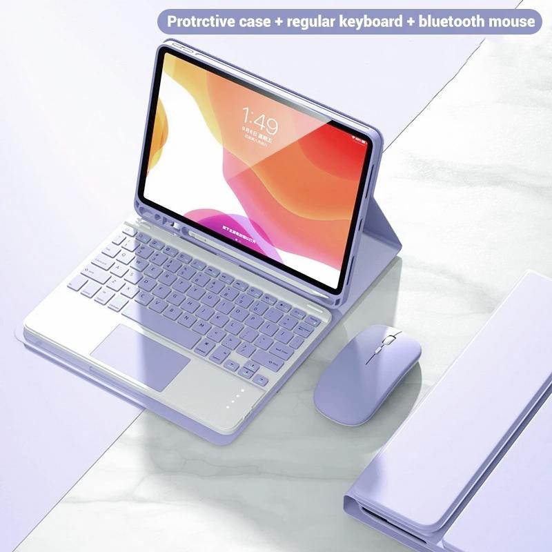 Чехол-клавиатура для Samsung Galaxy Tab A11 8,7 дюйма SM-X130 SM-X133 SM-X135 Планшетов Крышка-клавиатура для Galaxy Tab A11 8,7"