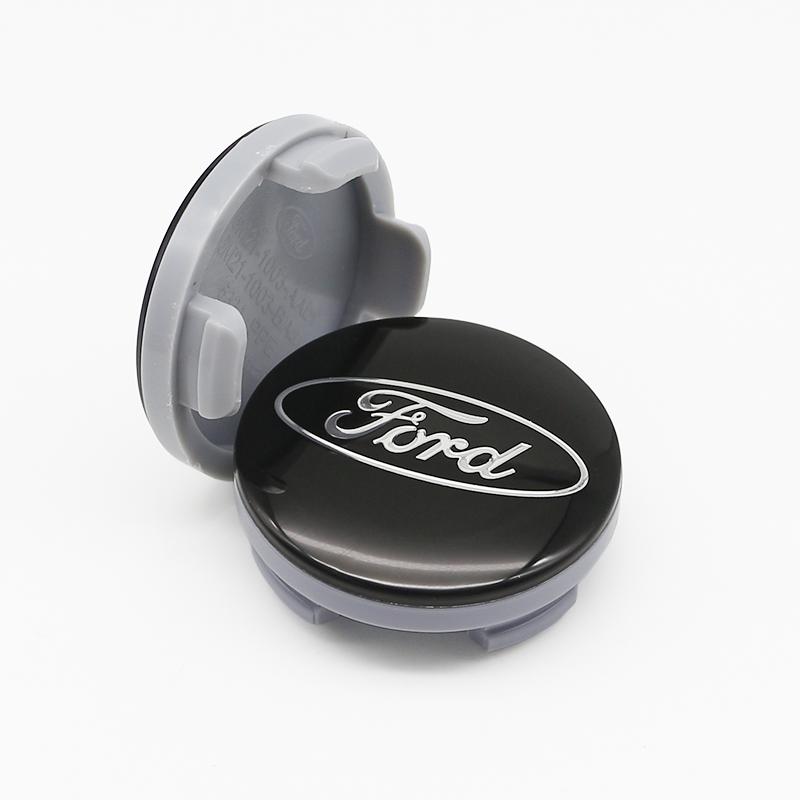 ABS 5.4cm Car Wheel Center Hub Cap ABS Ford 5.4cm Rim Cover Badge For Ford Focus Mondeo Edge Ecosport Ranger Fiesta Fusion Kuga