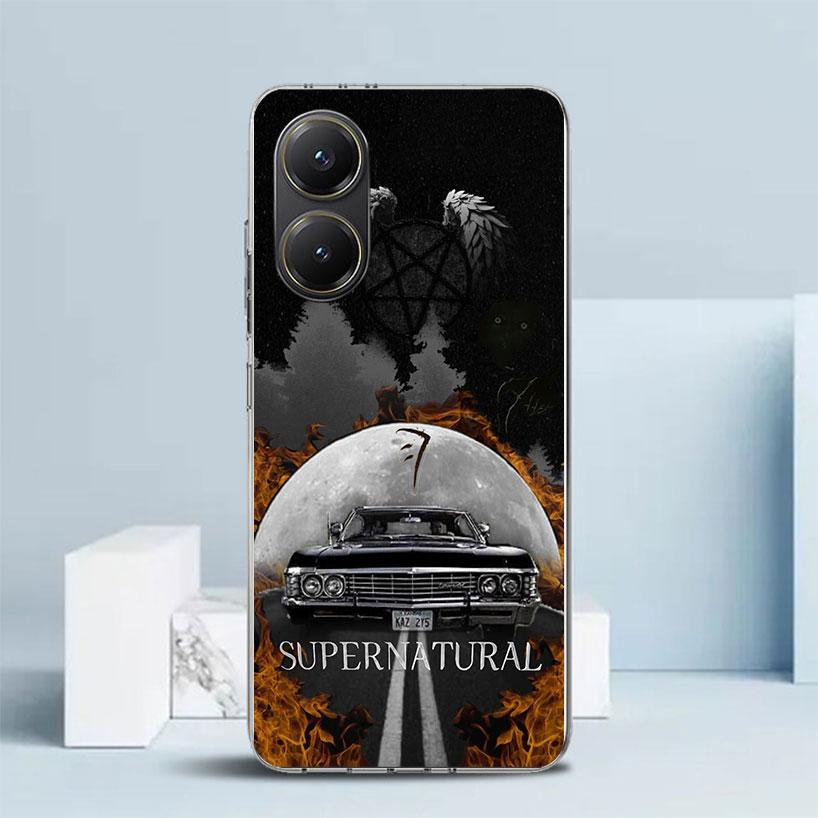 Angel Castiel Supernatural Soft Cover for Xiaomi Poco F7 Ultra X7 X6 X5 Pro M7 Phone Case Redmi 15 15C 13 13C 12 12C 10 10C Prin