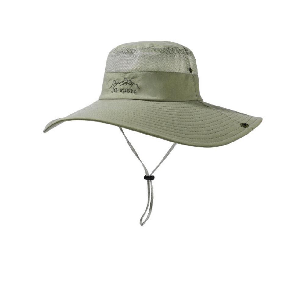 Big Eaves Fisherman Hat Breathable Bucket Hats Portable Fishing Hat Spring/Summer