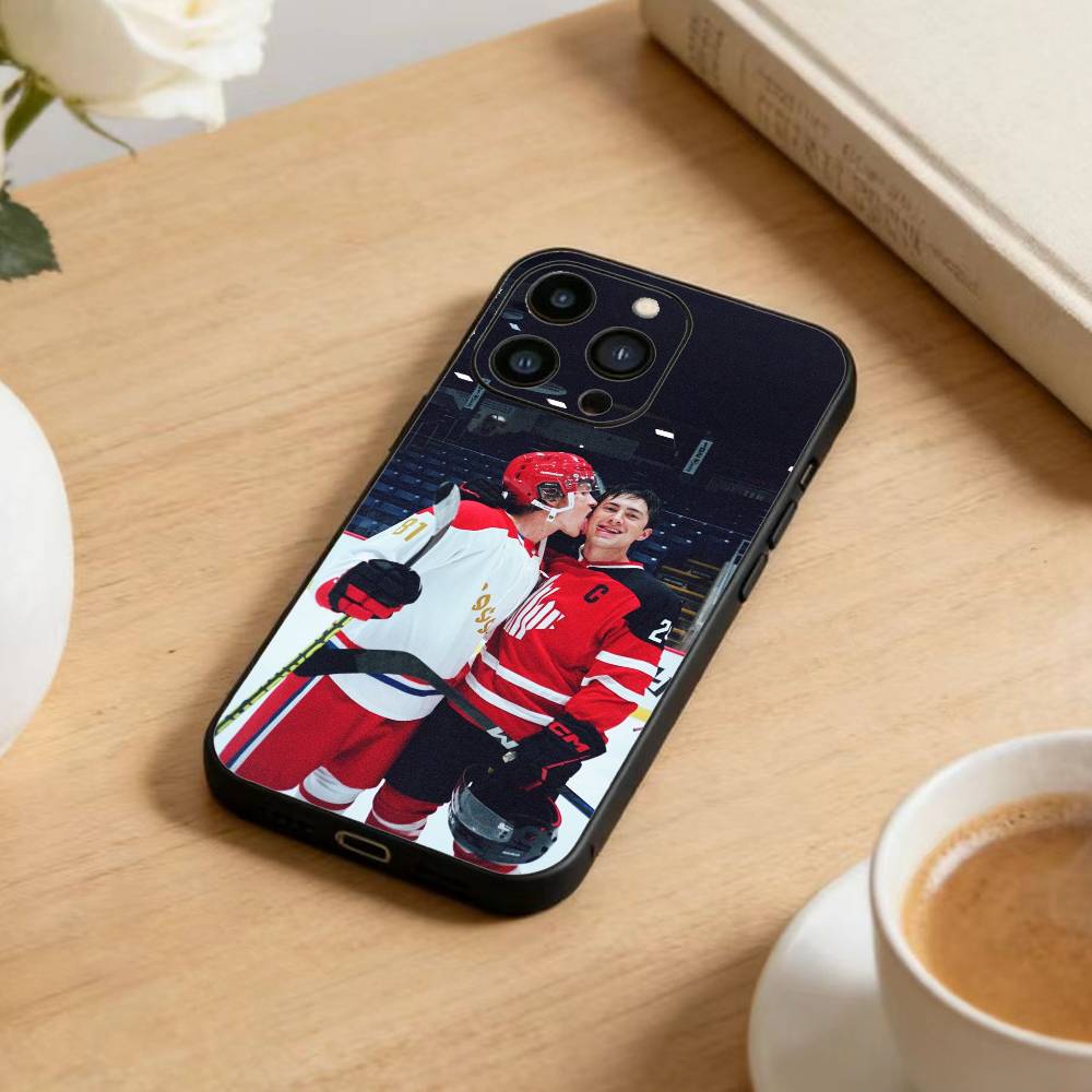 Чехол для телефона "Накал страстей" для iPhone 17, 16, 15, 14, 13, 12 Plus, Max Мягкий силиконовый черный чехол