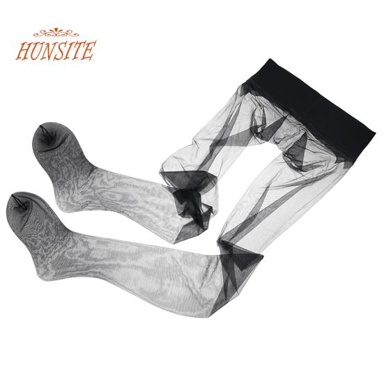 Колготки Прозрачные чулки Женские бесшовные колготки Ультратонкие нейлоновые колготки Сплошной цвет Гладкие прозрачные чулки Женские колготки с низкой талией