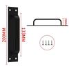 1pc Aluminum Alloy Sliding Door Pull Rust-Proof Furniture Cabinet Pull New Door Handle