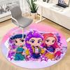1pc HUntrix, K-pop Chair Carpet for Office Non-Slip, Soft & Comfortable, Carpet for Office, Gaming, Lightweight Round Floor Mat yy251021037