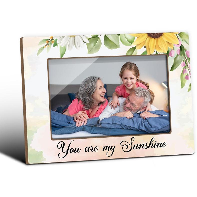 You Had Me At Meow Picture Frames, Cat Picture Frame, Tabletop Photo Frame for Women Friend Wife Cat Lovers Pet Owner, Pet Memorial Keepsake, Home