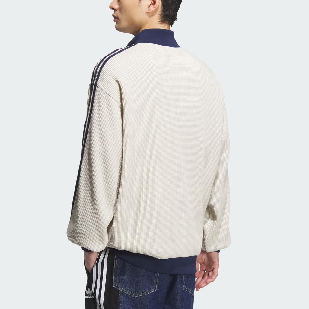 Adidas Оригинальная трикотажная куртка для тренировок с логотипом бренда Мужская куртка KC2618