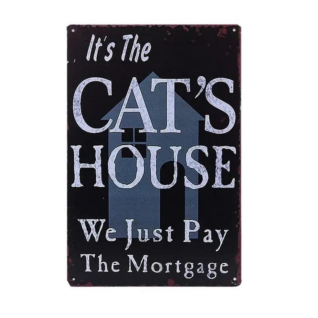 Decor Warning Vintage Metal Tin Signs Beware Dog Kisses Funny Poster Decor for Cafe Garage Bar Pub Club Man Cave Wall Decoration