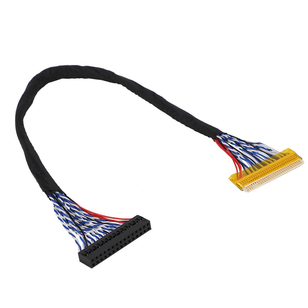 5PCS 30Pin LVDS Cable 2 Channel 8 Bit Support 1280x1024 Fpr 17 19inch TFT LCD Panel