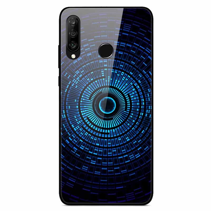 Для чехлов Huawei P30 Lite P30Pro P20pro P20Lite Роскошные закаленные стеклянные жесткие задние чехлы для Huawei P20 Pro P30Pro Fundas Capa P20