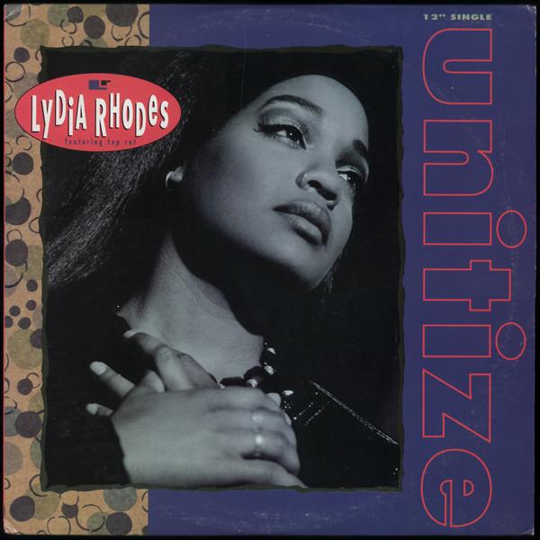 12-дюймовая пластинка LYDIA RHODES TOP CAT Unitize MCA1254139 MCA Records 1991 США Танцевальная Электроника Б/у