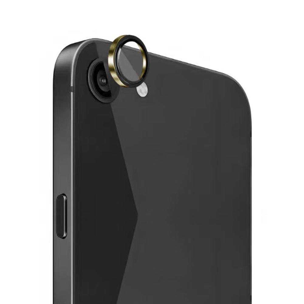 Защитная пленка для объектива камеры iPhone 16E 9H из закаленного стекла, декоративная рамка экрана D3A0