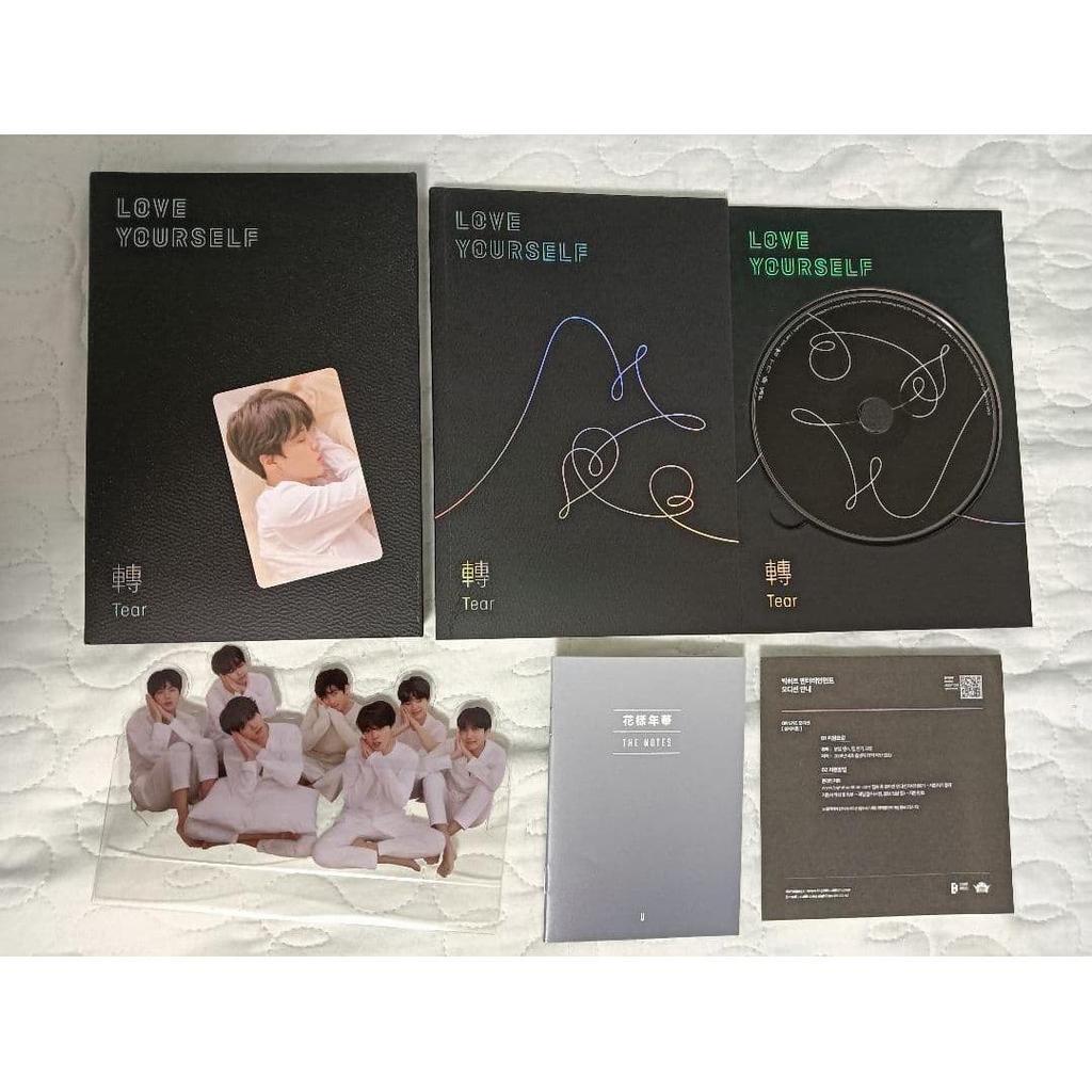 В комплекте использованная карточка участника BTS Чимина из набора LOVE YOURSELF Tear