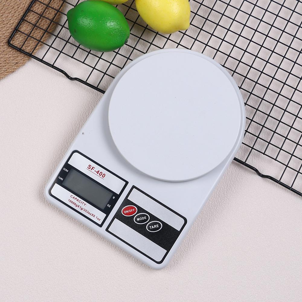 Digital Kitchen Scale Electric Food Scale with oz/g Units for Meal Prep Cooking Baking Replaceable Battery Power