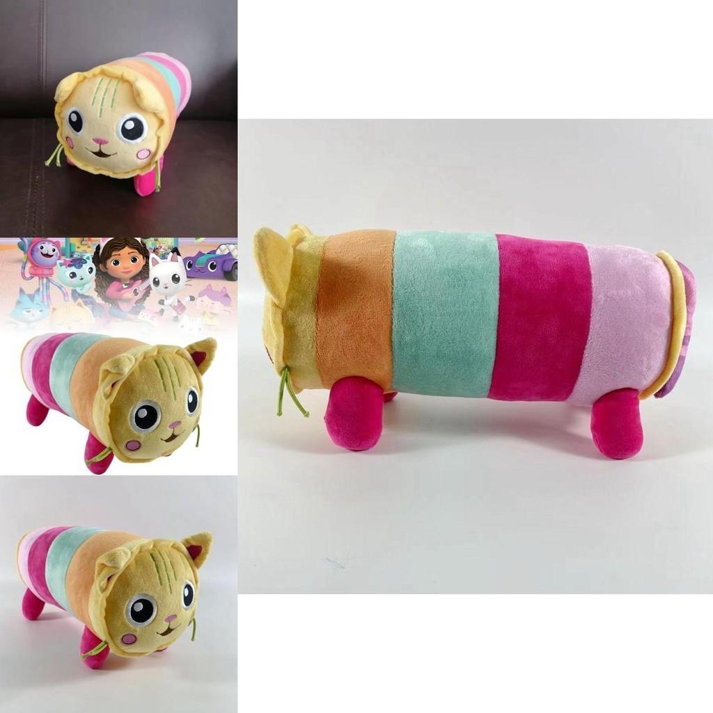 Cozy Gabby's Dollhouse Stuffed Pillow Soft And Fluffy Cat Carlita Plushie