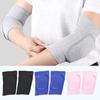 1 Pair Arm Brace Pads Breathable Comfortable Warm Sponge Material Protective Elbow Protectors for Sports Fitness
