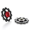 2PCS Lightweight Bike Rear Derailleur Wheel Aluminum Alloy Bike Derailleur Pulley  Bike Accessory