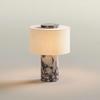 Lux Marble Touch Rechargeable Table Lamp - Bedroom Bedside Decor