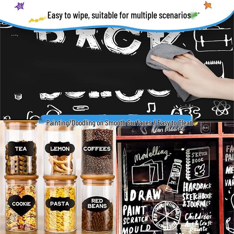 Erasable Chalk Pens: Dust-Free, Non-Staining, Fluorescent for Blackboard Graffiti & Posters