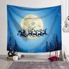 Christmas Snowman Christmas Tree Tapestry Living Room Sofa Home Decor Christmas Gift