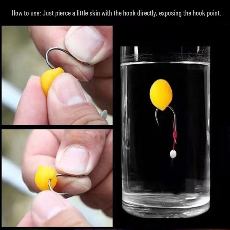 Плавающая бусина рыболовная приманка с сильным ароматом для дикой рыбы