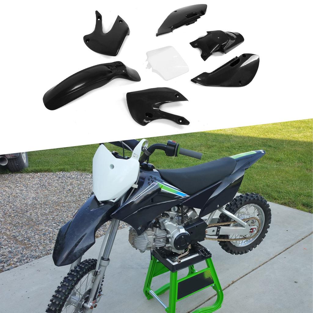 Комплект сменных накладок на обтекатель и топливный бак для мотоцикла KLX110 KX65 DRZ110 RM65