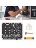 PCIe to 4CH M.2 NVMe 4 Port SSD Board with LED Light M.2 Hard Drives Adapter Card for RPI 5 2280/2260/2242/2230