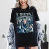 Футболка с графическим принтом Resident Evil Леон Кеннеди Женский модный стиль Топ Весна-Лето Чистый хлопок Унисекс Футболка с коротким рукавом