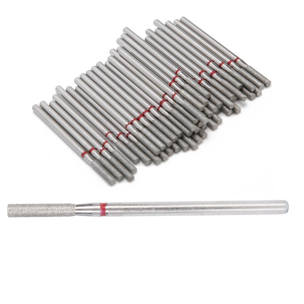 50pcs Cuticle Clean Nail Grinding Heads Nail Polishing Sanding Grinding Heads Salon Use