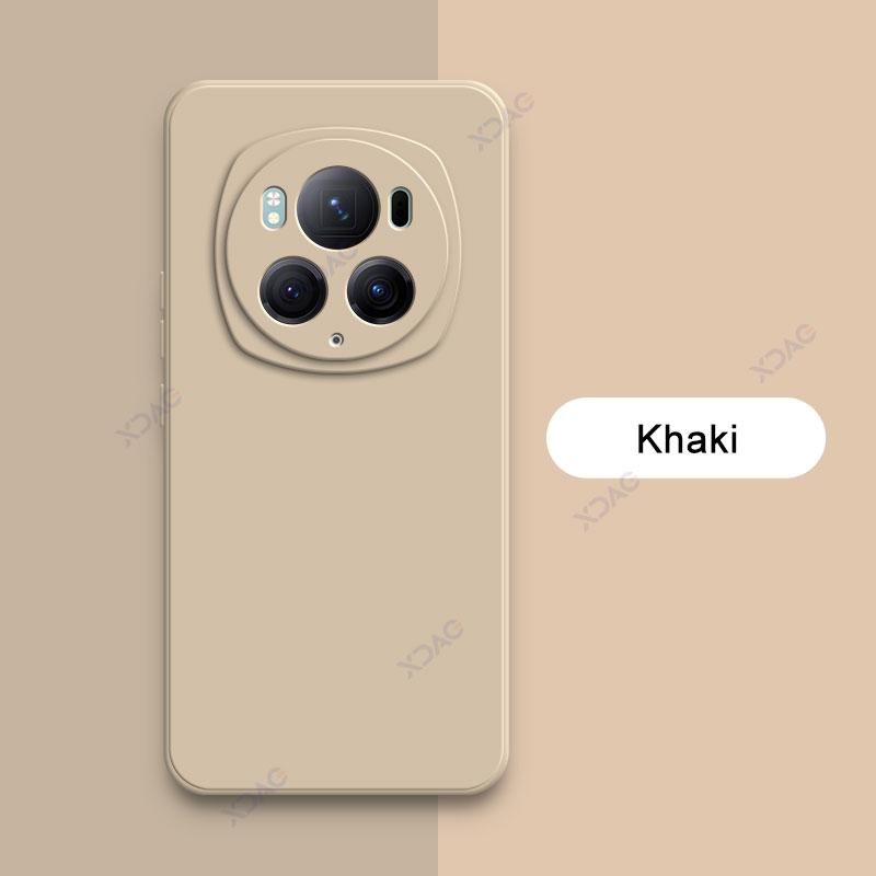 Square Liquid Silicone Phone Cases for Honor Magic 6 Pro Ultimate 5G Global Soft Camera Protective Back Cover Magic6 6Pro Shell