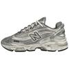 1000 Silver Distressed Men Sneakers Grey Silver-Metallic Grey-Matter M1000G
