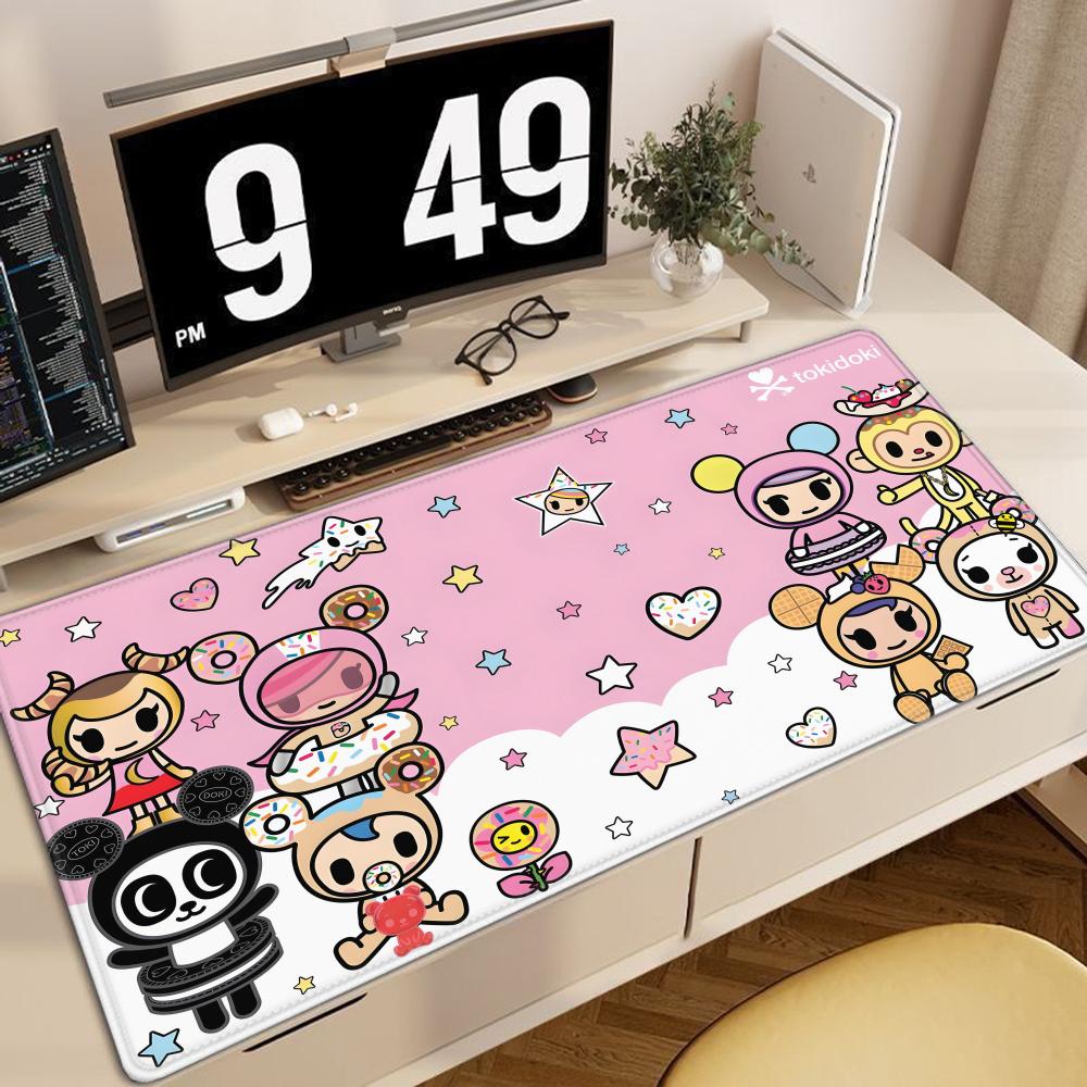 Япония Милый коврик для мыши Tokidoki Коврик для мальчика Натуральный каучук Игровой коврик для мыши Настольный коврик Размер для Игры World of tanks CS GO Zelda