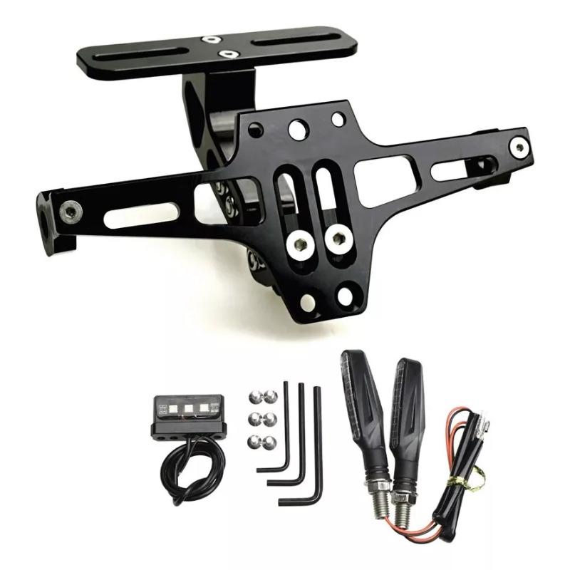 Держатель номерного знака мотоцикла Держатель номерного знака с указателями поворота Для Yamaha MT07 Для Kawasaki Z800 Для Honda Для BMW