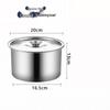 Кухонная миска MOLUONA из нержавеющей стали 304