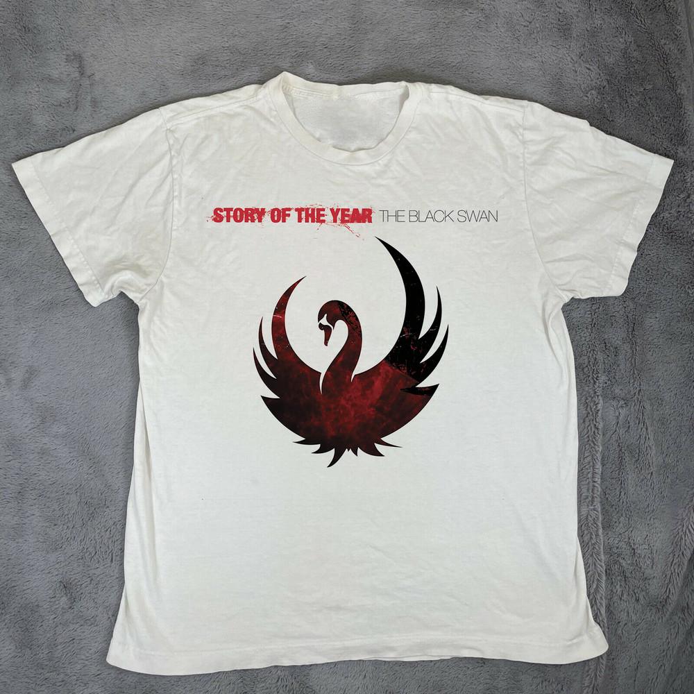 Story of the Year Band The Black Swan T Shirt Full Size S-5XL