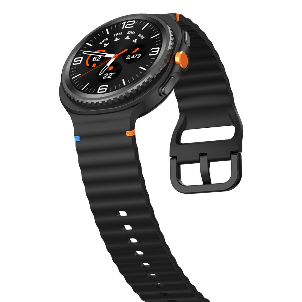 Ремешок для Samsung Galaxy Watch 8/7/6/8 Classic/5 pro/4 44мм 40мм Оригинальный силиконовый браслет ремешок Galaxy Watch ultra ремешок 47мм