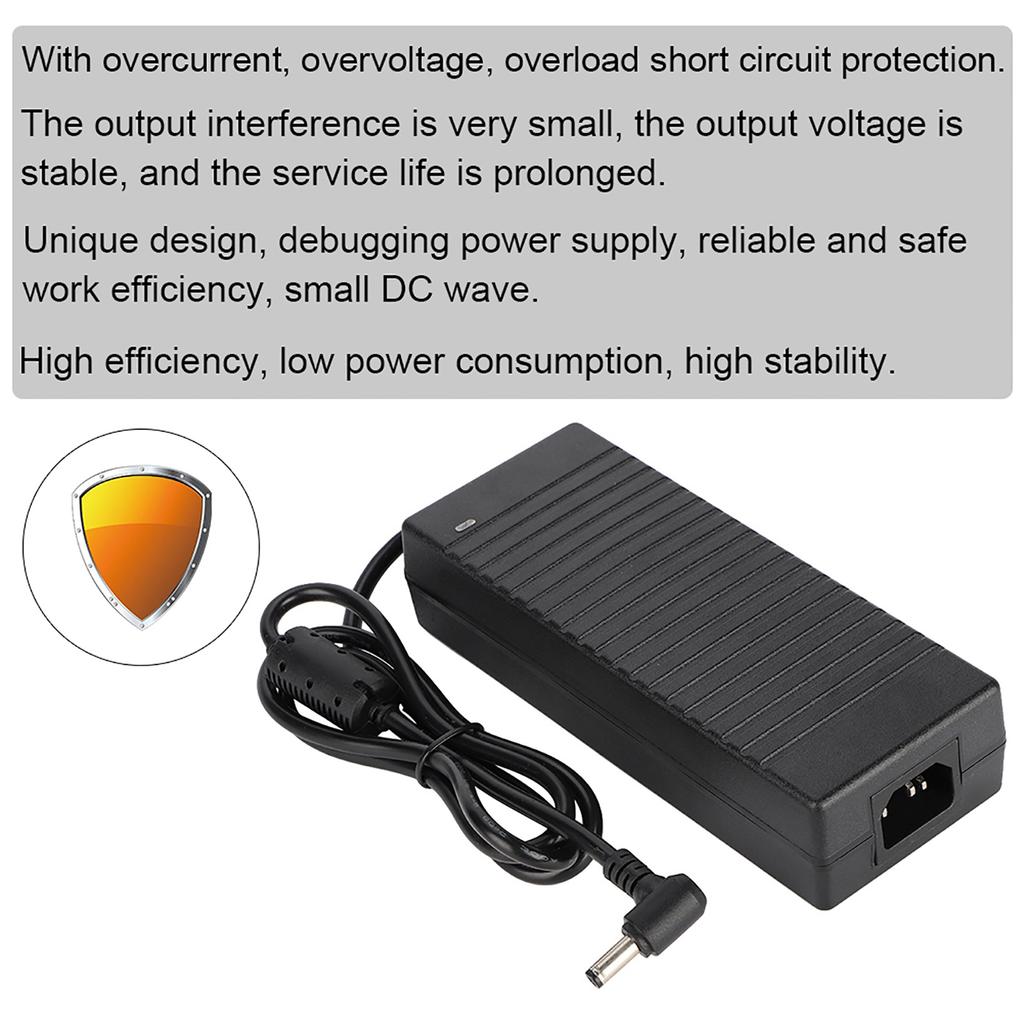 AC DC Adapter 12V 10A Multiple Protection Power Supply Switch Power Adapter