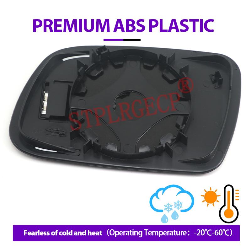 Pour Peugeot 407 (04-11) et 307 (05-08) – Pièces de rechange pour rétroviseurs latéraux électriques gauche et droit avec plaque chauffante (LH/RH)
