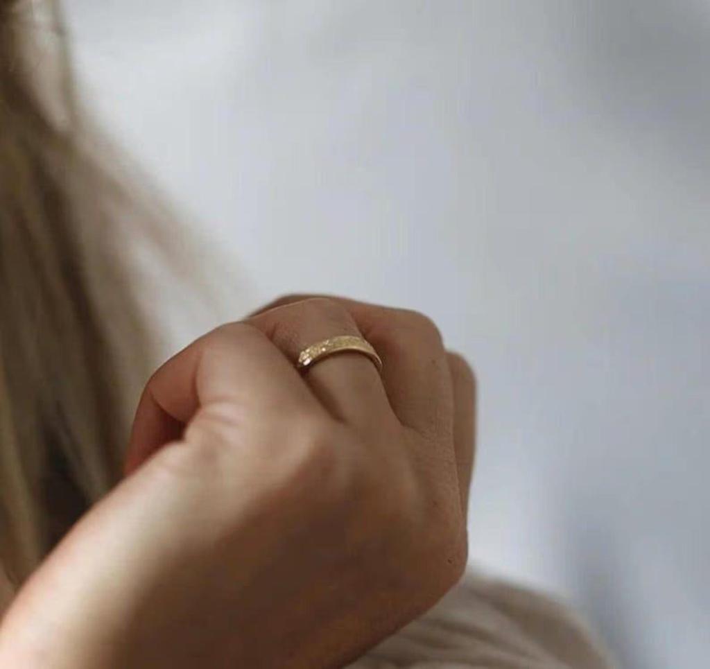 Цветочное обручальное кольцо / Обручальное кольцо в винтажном стиле / Женское обручальное кольцо / Романтичное обручальное кольцо