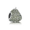 New Sparkling Bird Snake Pear Charm Bead For Girl Fit Original Fashion Bracelet Diy Jewelry Gift For Women