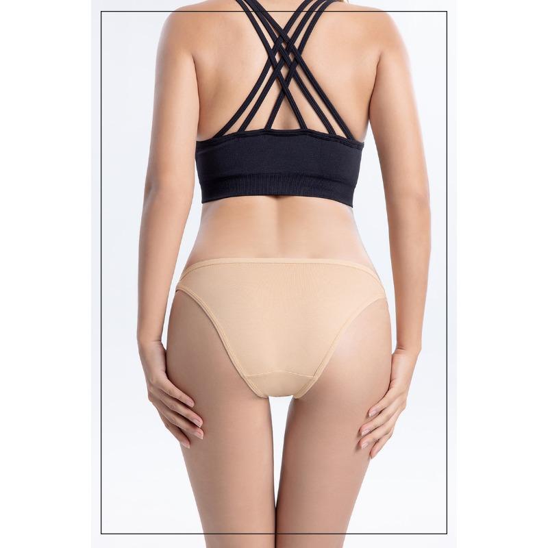 Половина упаковки набедренных трусов для женщин, дышащие трусики, простое нижнее белье бикини для девочек