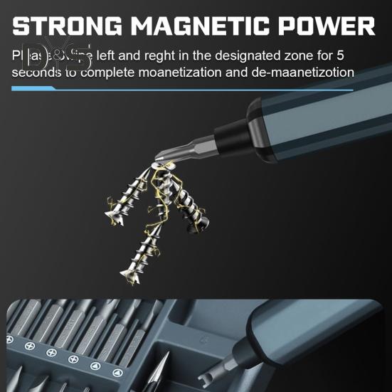 Набор электрических отверток 68 в 1, аккумуляторный, 5 настроек крутящего момента, прецизионный электроинструмент, магнитные биты для отверток, набор отверток